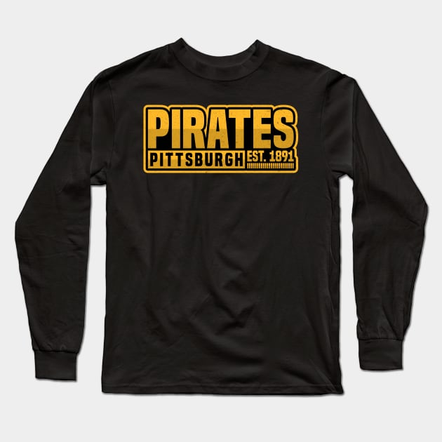 Pittsburgh Pirates 01 Long Sleeve T-Shirt by yasminkul